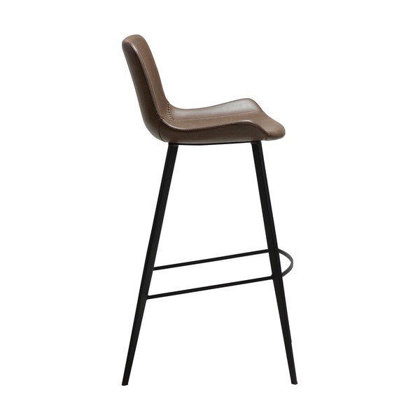Hnedá barová stolička (výška sedadla 74,5 cm) Hype – DAN-FORM Denmark-image-4
