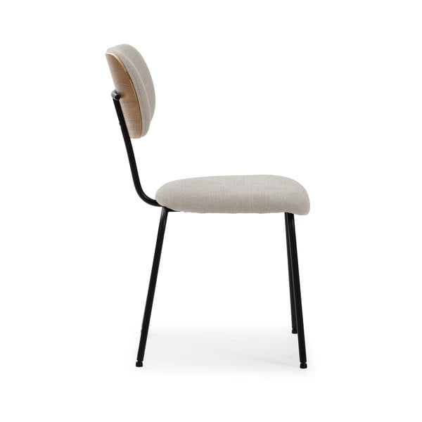 Béžové jedálenské stoličky v súprave 4 ks Dash – Marckeric-image-4