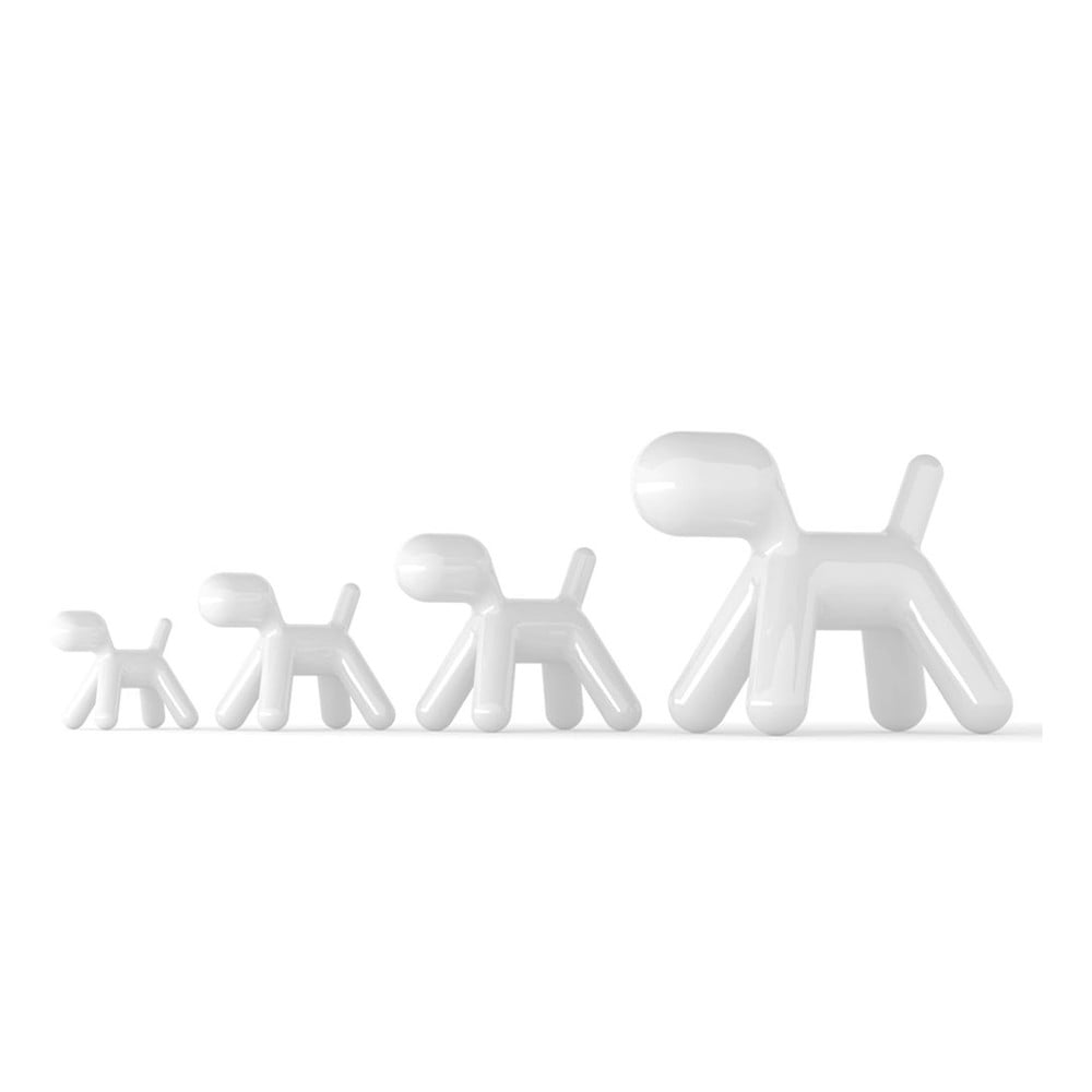Sivá stolička Magis Puppy Dalmatin, dĺžka 43 cm