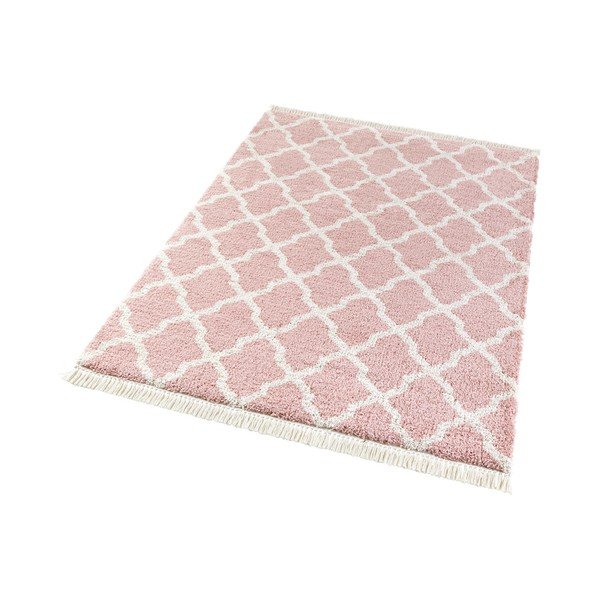 Ružový koberec Mint Rugs Marino, 80 x 150 cm-image-3