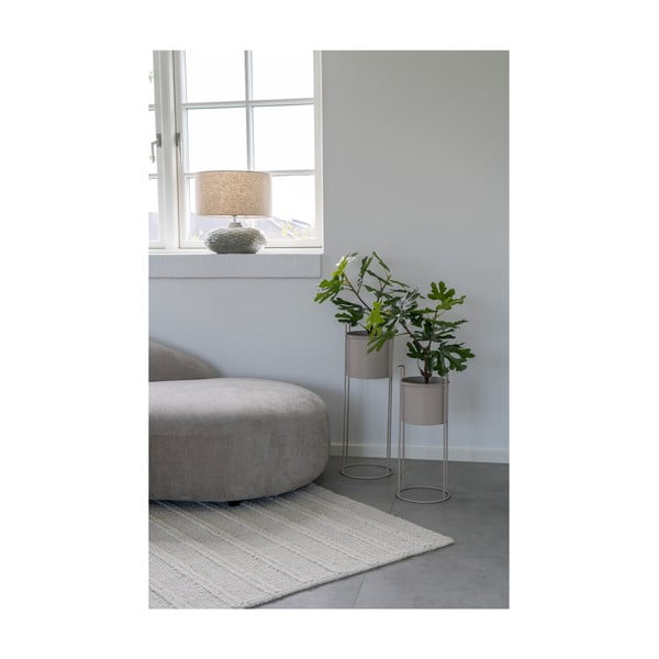 Kovové obaly na kvetináče v súprave 2 ks ø 21,5 cm Rabo – House Nordic-image-2