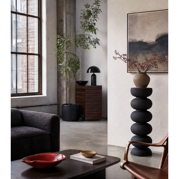 Kovový okrúhly odkladací stolík ø 35 cm Kobodo – Light & Living-image-3