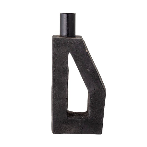 Čierny terakotový svietnik Bloomingville Kes, výška 20 cm-image-4