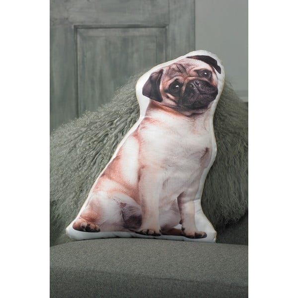 Vankúšik s potlačou Mopsa Adorable Cushions-image-1