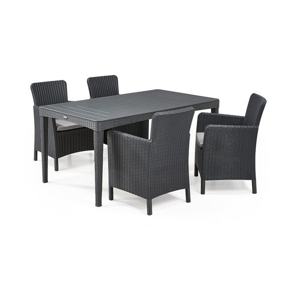 Záhradný jedálenský stôl 90x160 cm Girona – Keter-image-2