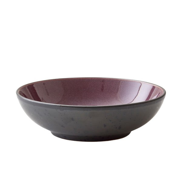 Čierna/fialová kameninová miska 1 l Gastro Black/Purple – Bitz