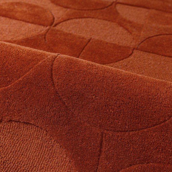 Ručne tkaný vlnený koberec v terakotovej farbe 120x170 cm Gigi – Flair Rugs-image-2