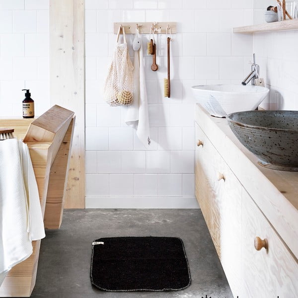 Prírodná štetka na holenie zo štetín jazveca Iris Hantverk-image-4