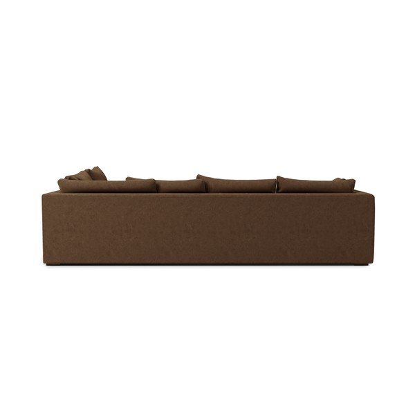 Hnedá rohová pohovka (pravý roh) Comfy - Scandic-image-2