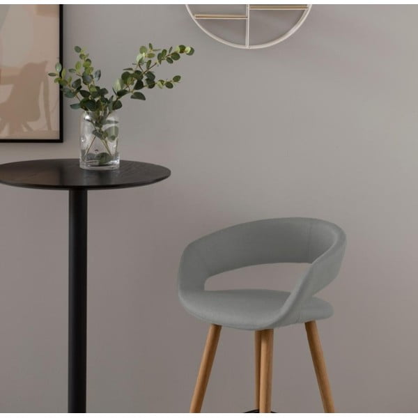 Súprava 2 sivých barových stoličiek Gill – Actona-image-1