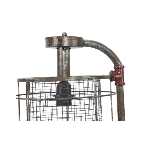 Industriálna kovová stolová lampa Mauro Ferretti-image-2