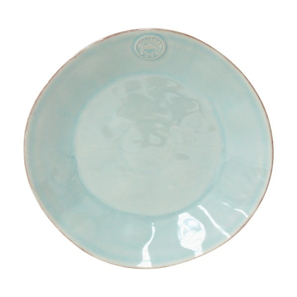Tyrkysovomodrý kameninový tanier Costa Nova Nova, ⌀ 27 cm