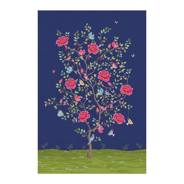 Tapeta Pip Studio Morning Glory, 186x280 cm, tmavomodrá-image-1