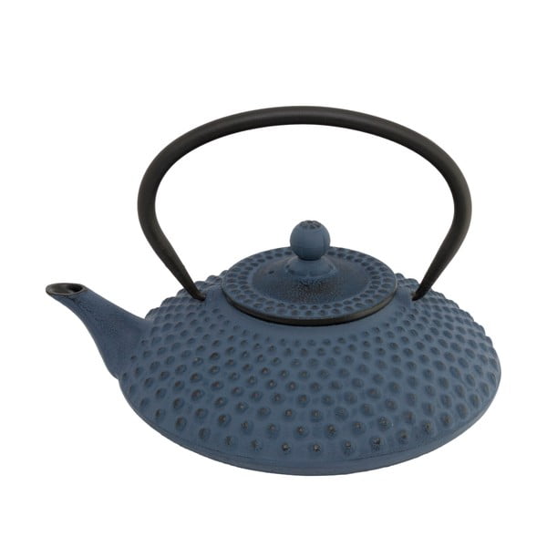 Modrá liatinová kanvica so sitkom na sypaný čaj Bredemeijer Xilin, 1,25 l-image-2