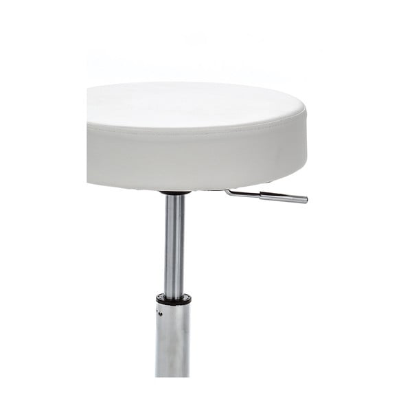 Biela kancelárska stolička z imitácie kože Tizio – Tomasucci-image-1