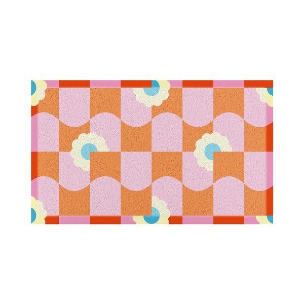 Rohožka z recyklovaného plastu 40x70 cm Elizabeth Olwen  – Artsy Doormats