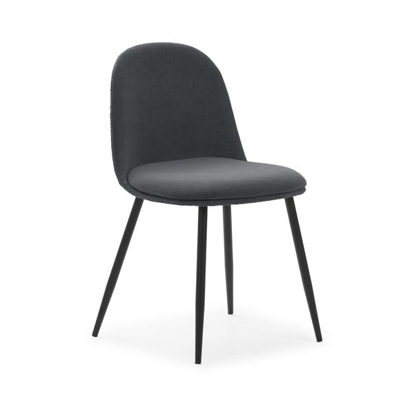 Tmavosivé jedálenské stoličky v súprave 4 ks Malila – Marckeric