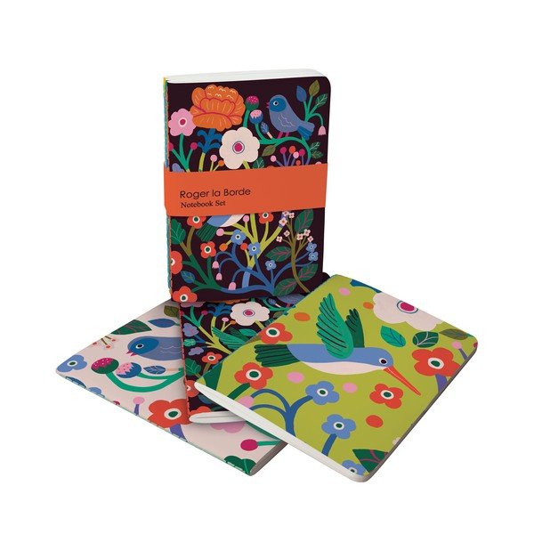 Zápisníky 64 str. formát A6 3 ks Birdsong – Roger la Borde-image-3