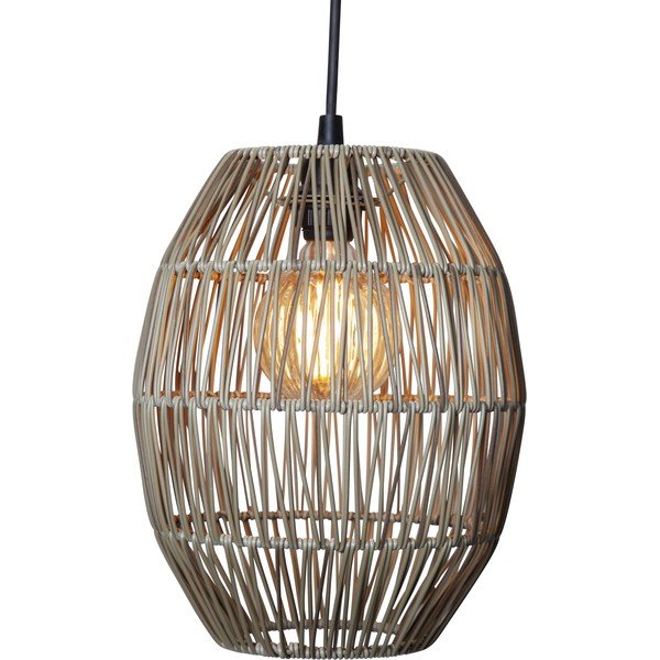 Béžové tienidlo ø 24 cm Linde – Star Trading-image-3