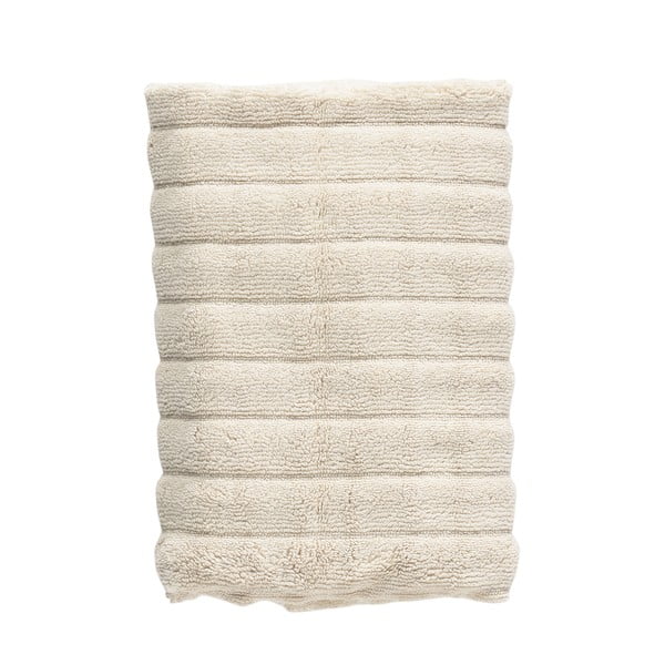 Krémový bavlnený uterák 50x100 cm Inu – Zone