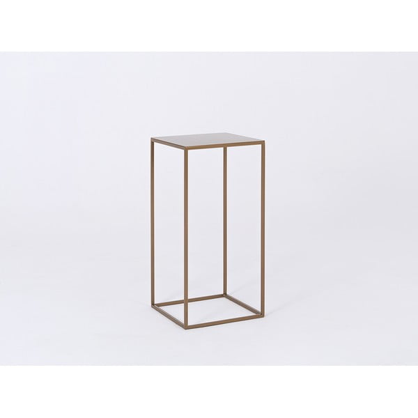 Odkladací stolík s konštrukciou v zlatej farbe CustomForm Tensio-image-1