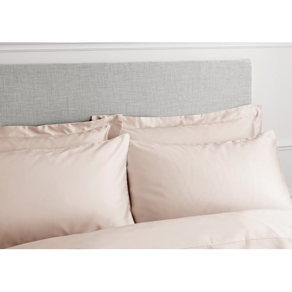 Béžová obliečka z bavlneného saténu Bianca Classic, 200 x 200 cm-image-2