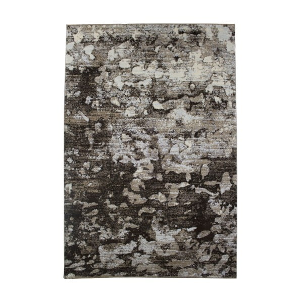 Sivý koberec Calista Rugs Kyoto Leaves, 80 x 150 cm