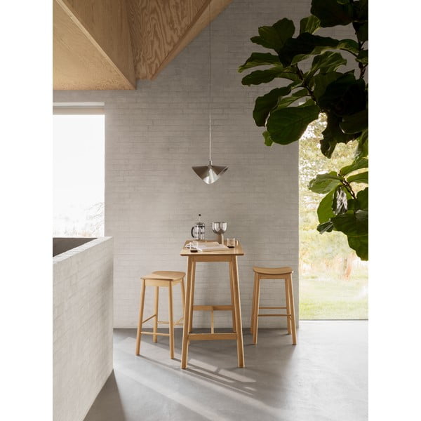 Barový stôl v dekore duba 60x120 cm Barlow – Actona-image-1