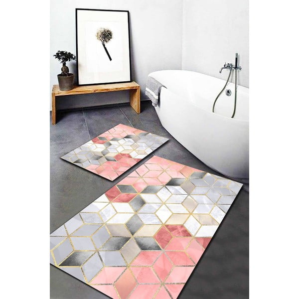 Kúpeľňové predložky v súprave 2 ks Optic4 - Mila Home-image-1