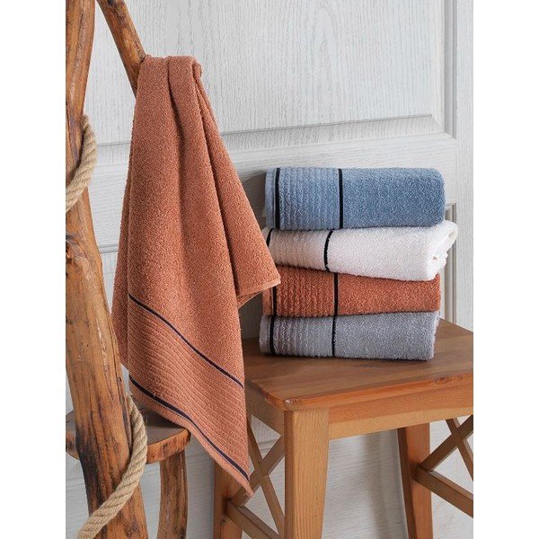 Bavlnené uteráky v súprave 4 ks 40x70 cm – Mila Home-image-2