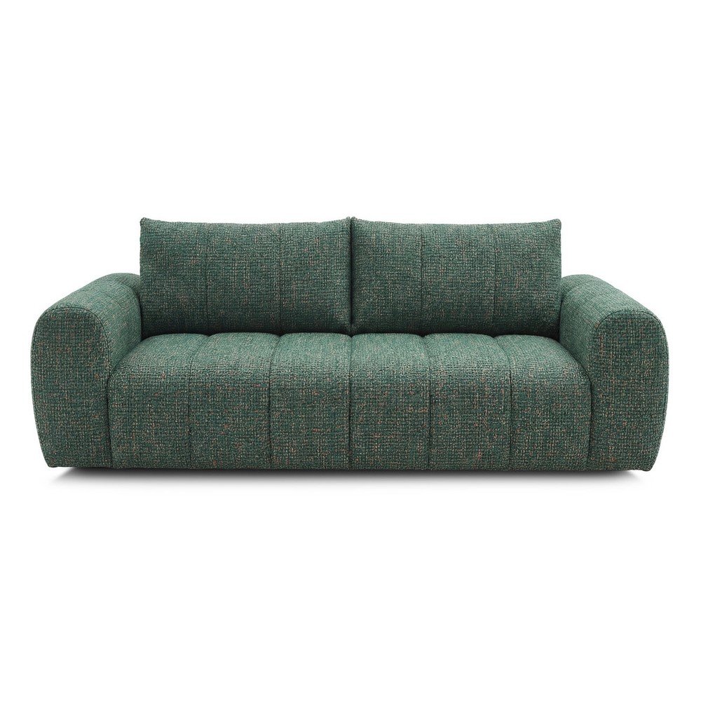 E-shop Tmavozelená pohovka 242 cm Nesty – Bobochic Paris