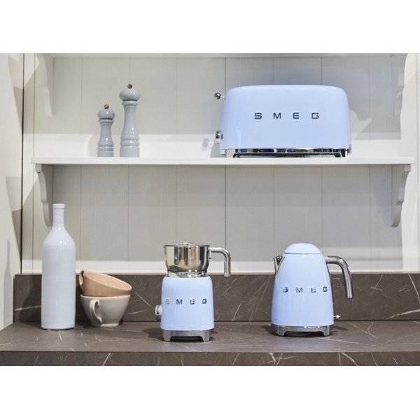 Svetlomodrá rýchlovarná kanvica 1,7 l 50's Retro Style – SMEG-image-1