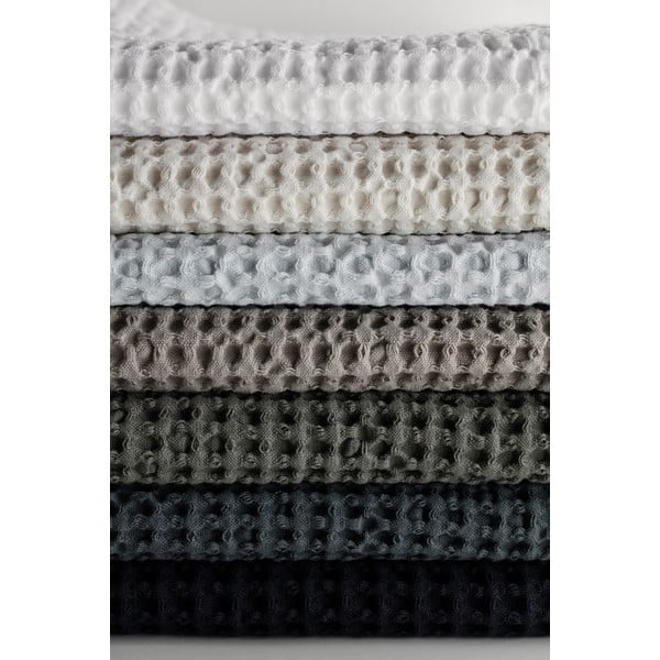 Biele vaflové bavlnené uteráky v súprave 2 ks 30x30 cm Caro – Blomus-image-2