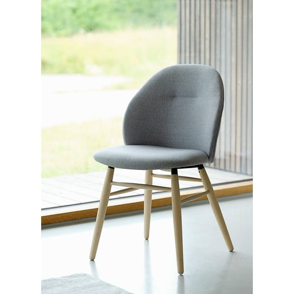 Sivá jedálenská stolička Teno – Unique Furniture-image-1