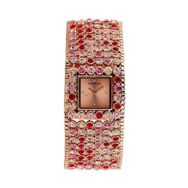 Dámske hodinky s kryštálmi Manoush Rosa
