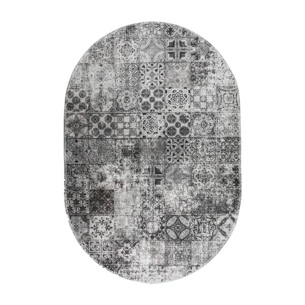 Sivý umývateľný koberec 80x120 cm – Vitaus
