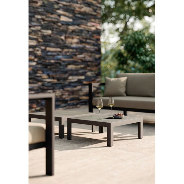 Záhradný odkladací stolík 65x65 cm Cubic - Diphano-image-1