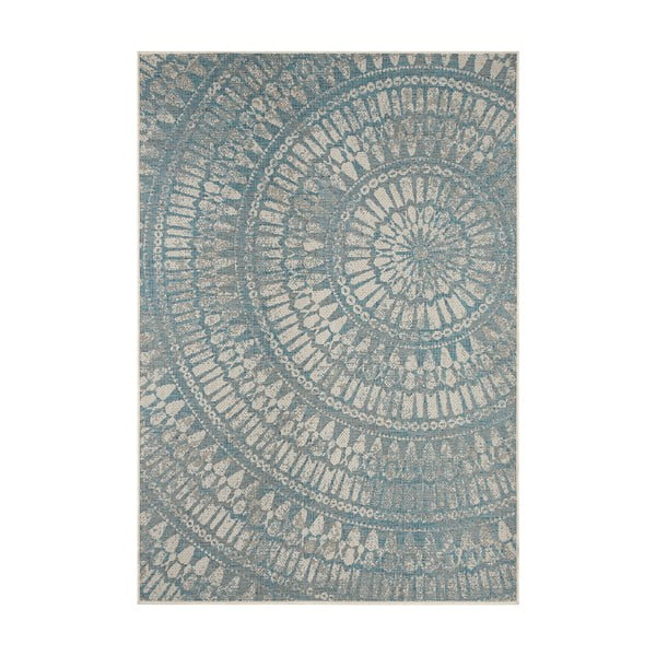 Sivomodrý vonkajší koberec NORTHRUGS Amon, 200 x 290 cm