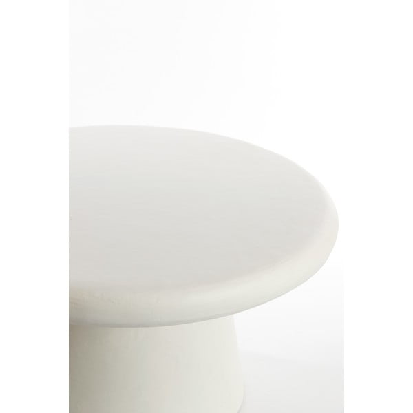 Biely okrúhly konferenčný stolík ø 70 cm Kulona – Light & Living-image-2