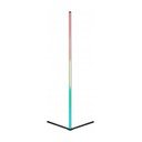 Čierna LED stojacia lampa (výška  141 cm) Level – Reality