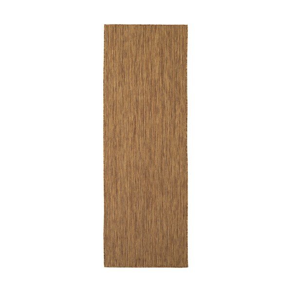 Hnedý vnútorný a vonkajší behúň 80x250 cm Mira 1450 – Ayyildiz Carpets
