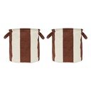 Látkové košíky v súprave 2 ks ø 32x32 cm Kara – OYOY Living Design