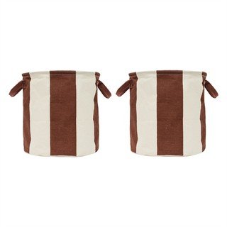 Látkové košíky v súprave 2 ks ø 32x32 cm Kara – OYOY Living Design