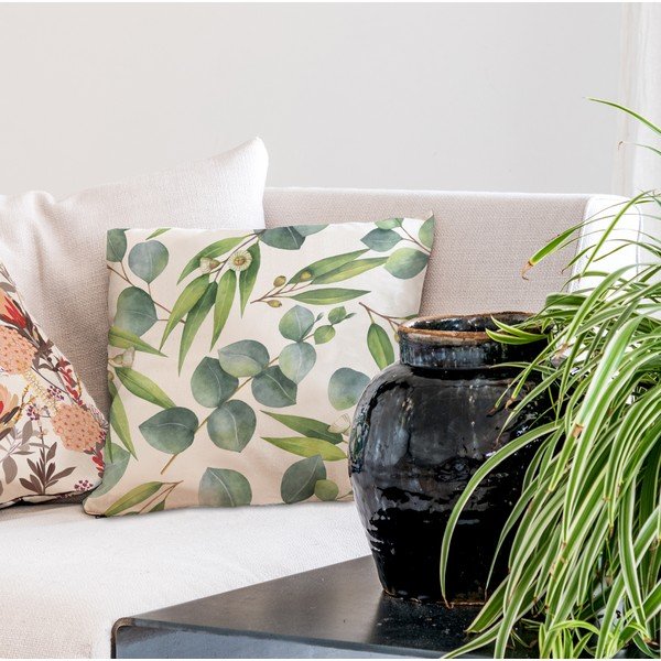 Dekoračný vankúš 45x45 cm Floating Eucalyptus – Butter Kings-image-1