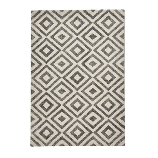 Sivo-biely koberec Think Rugs Elegant, 120 × 170 cm