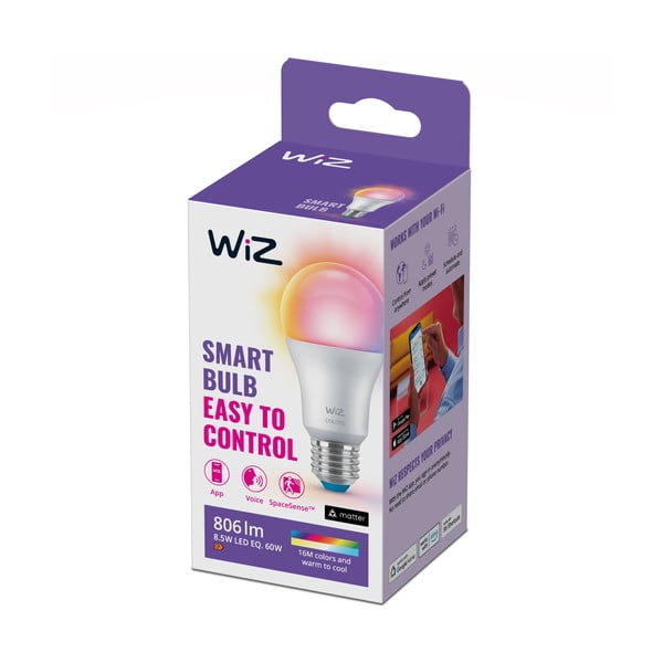 LED smart žiarovka E27, 9 W – WiZ-image-2