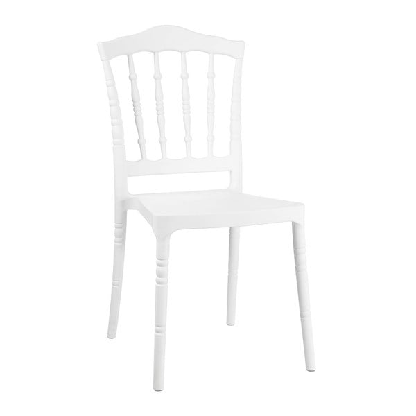 Biela stolička Aguado