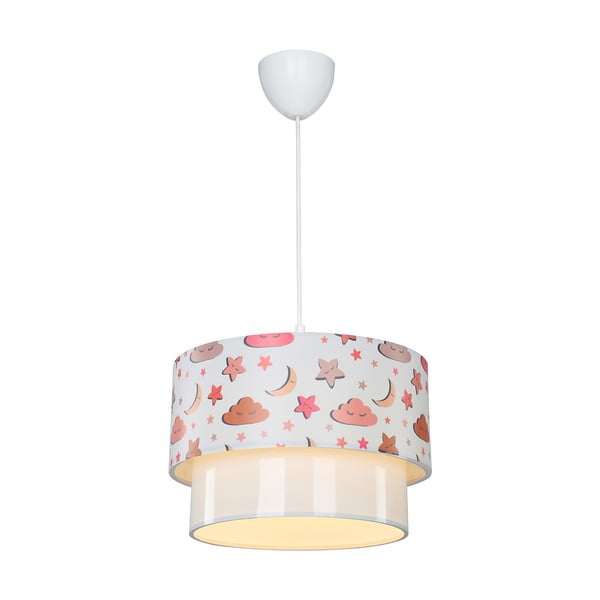 Biele detské svietidlo ø 30 cm Kinder – Squid Lighting