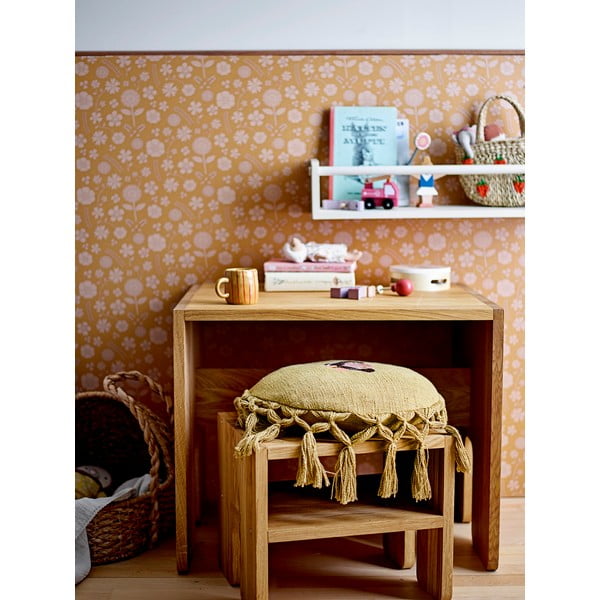 Detský vešiak z masívu paulownie v prírodnej farbe Mingus – Bloomingville Mini-image-3