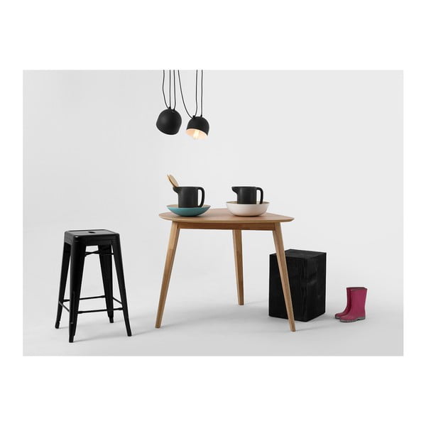 Čierne závesné svietidlo na 2 žiarovky CustomForm Popo-image-3